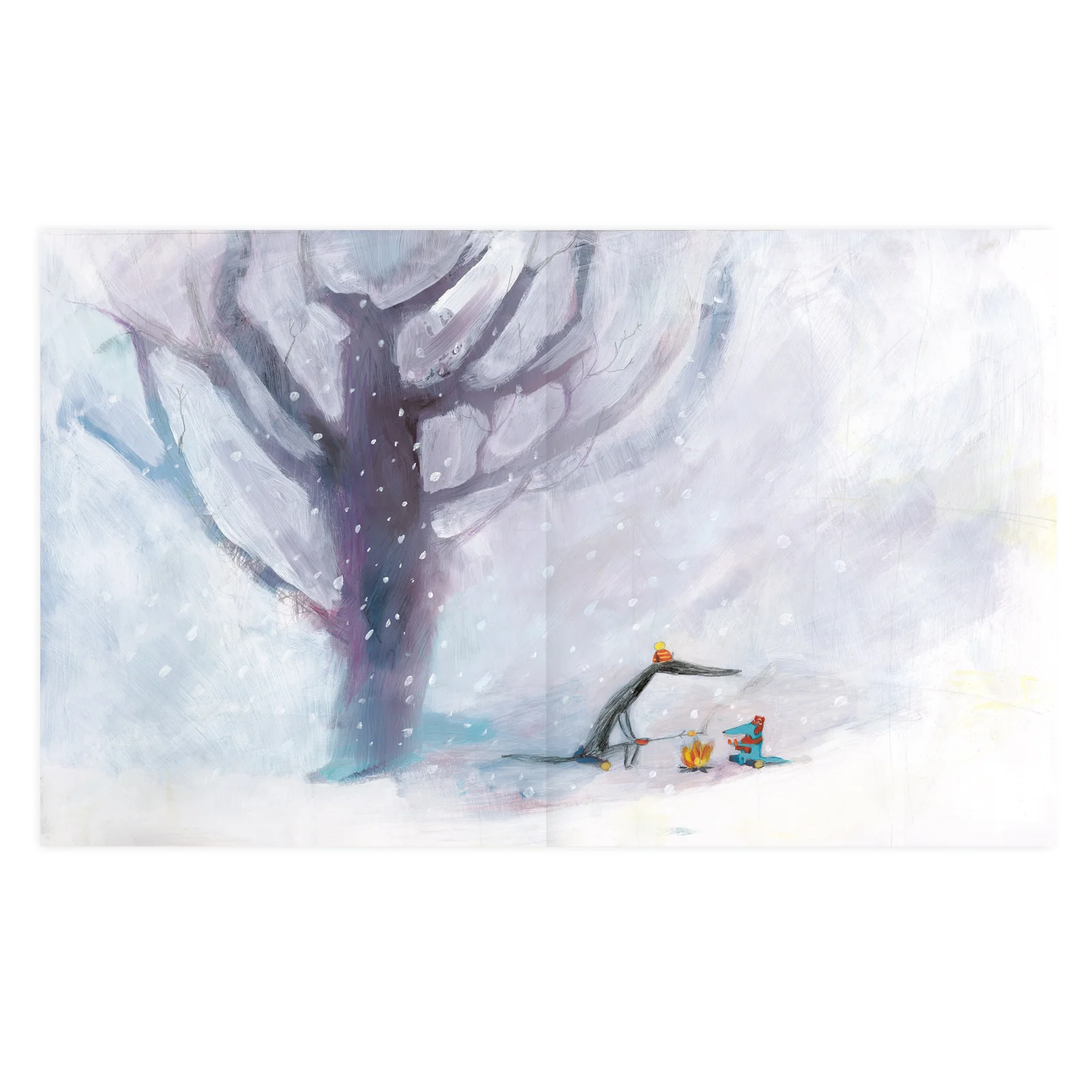 Big Wolf & Little Wolf: The Little Leaf That Wouldn't Fall